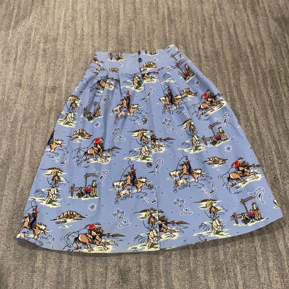 Vintage Rodeo/cowboy skirt